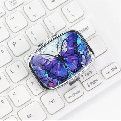Travel Pill Organizer Small Portable Medicine and Storage Case
