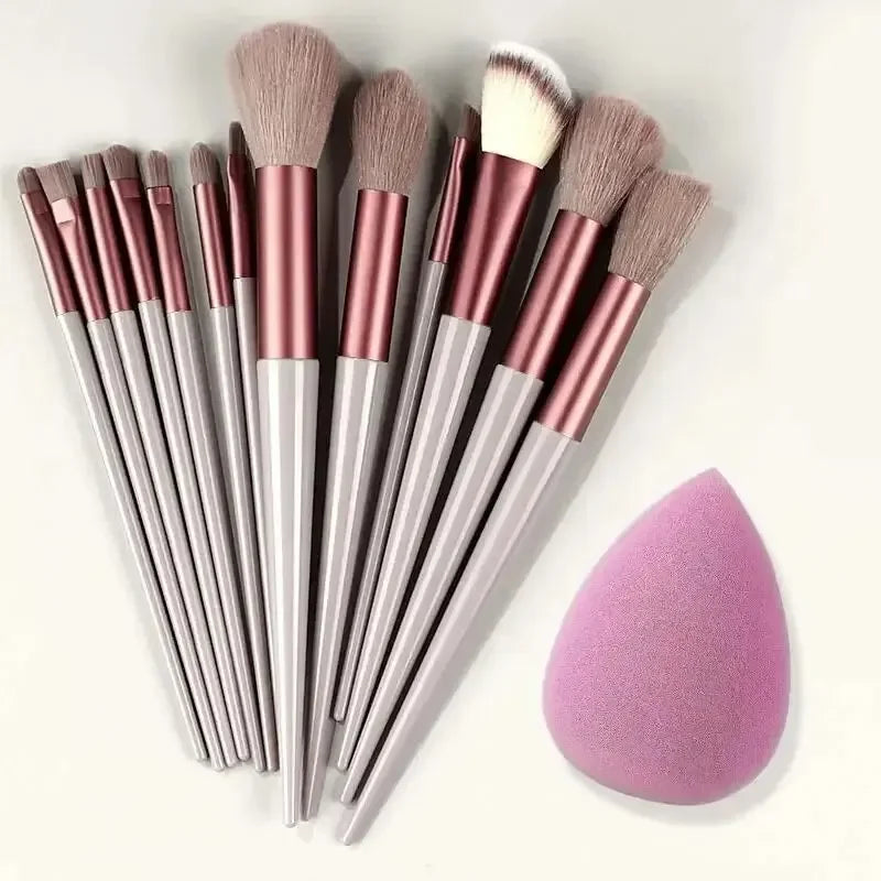 Makeup Brush Set, Soft Foundation, Eyeshadow & Blending Brushes