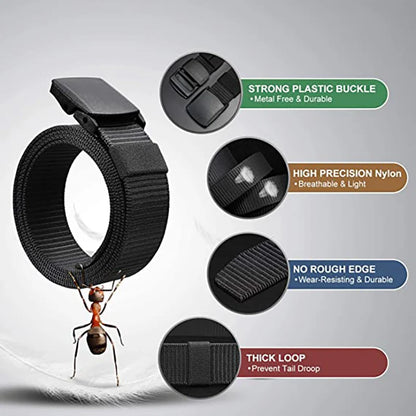 Men's Tactical Nylon Belt with Automatic Buckle for Outdoor Use