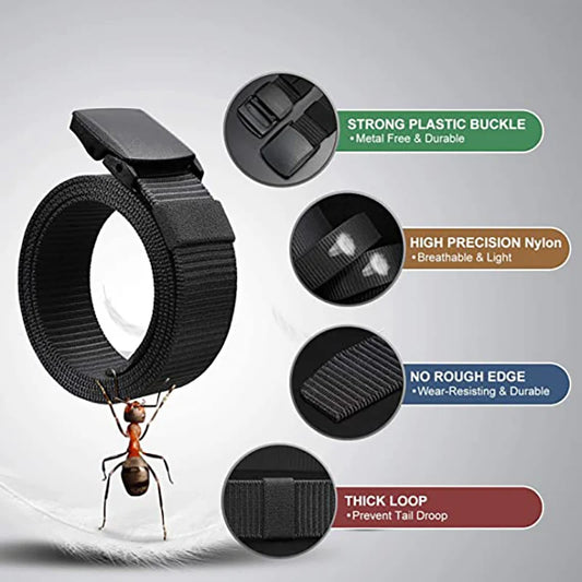 Men's Tactical Nylon Belt with Automatic Buckle for Outdoor Use