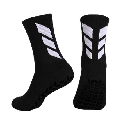 Men’s Football Socks – Anti Slip Knee High Sports Socks