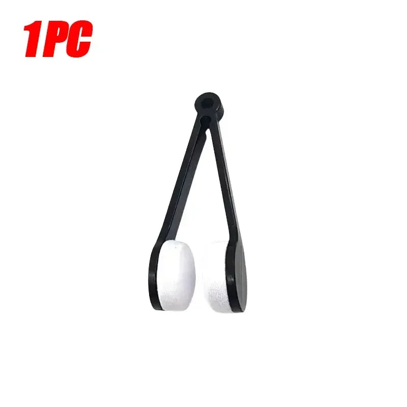 Portable Eyeglass Cleaning Brush – Microfiber Glasses Cleaning Tool