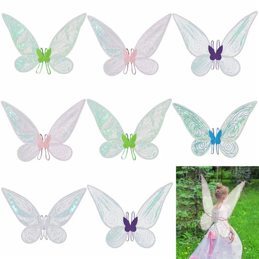 Butterfly Fairy Wings Costume for Girls & Women – Sparkle Dress-Up