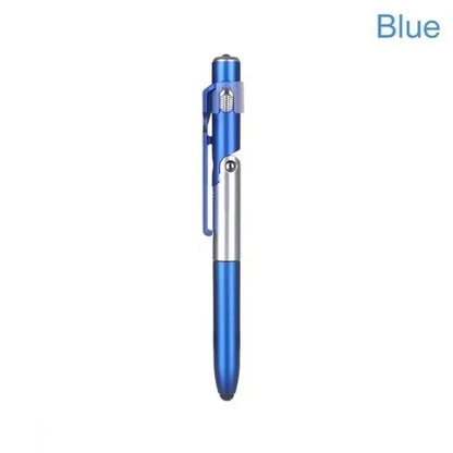 Multifunction Ballpoint Pen with LED Light and Phone Holder