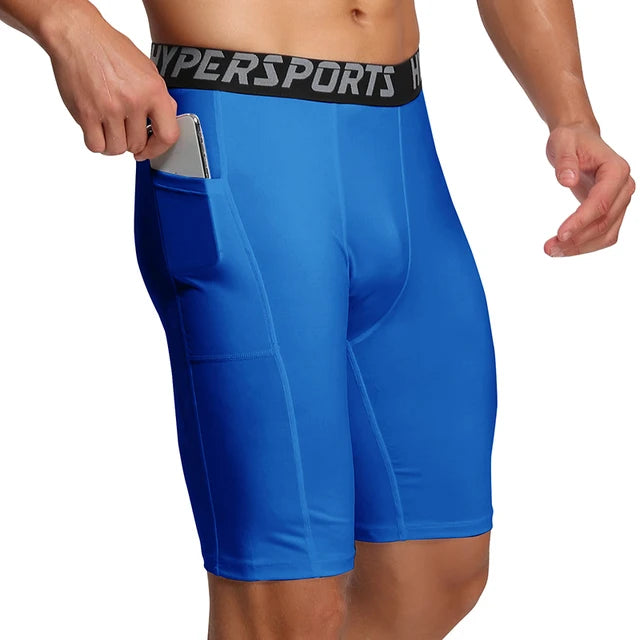 Men's Compression Shorts for Running Gym Workout and Training