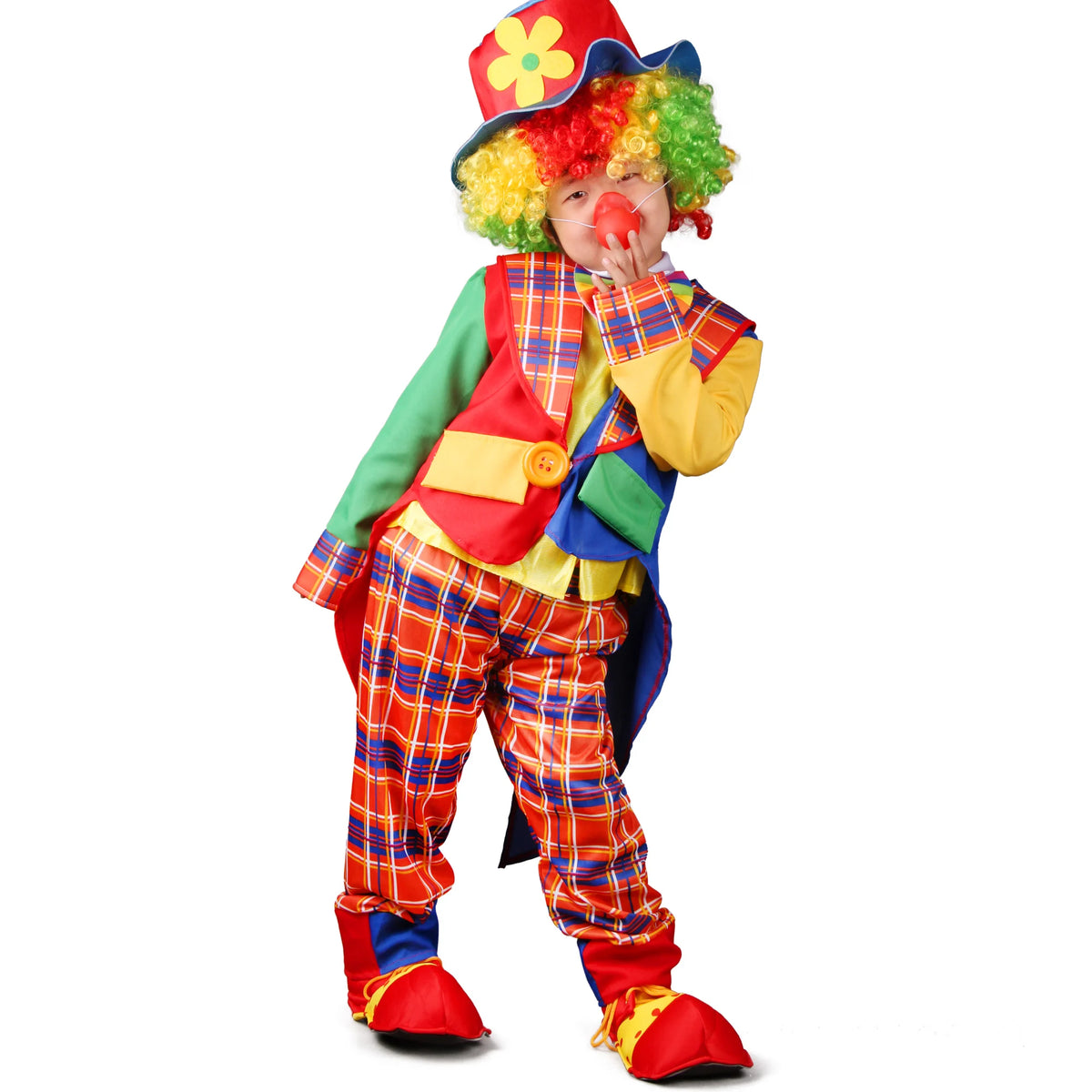 Kids Joker Costume Jumpsuit for Halloween & Carnival