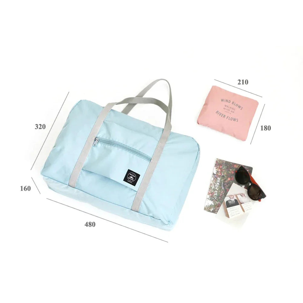 Foldable Travel Bag – Waterproof Large Capacity Luggage Bag