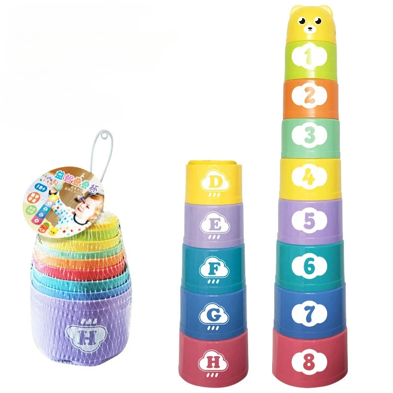 Kids Stack Cup Game for Hand Speed and Brain Response Challenges