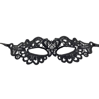 Lace Masquerade Eye Mask – Venetian Halloween Costume Accessory