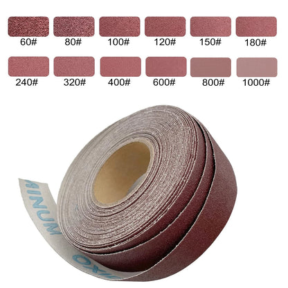 Emery Cloth Roll for Wood Sanding, Metal Polishing & DIY