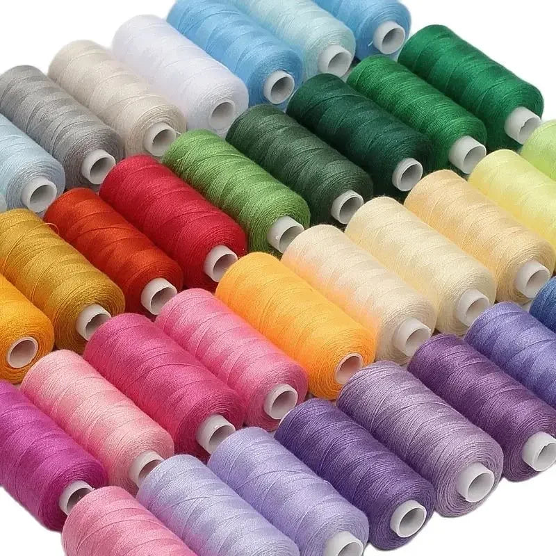 Sewing Thread Set – 10 Rolls Polyester Thread, 400 Yards Each
