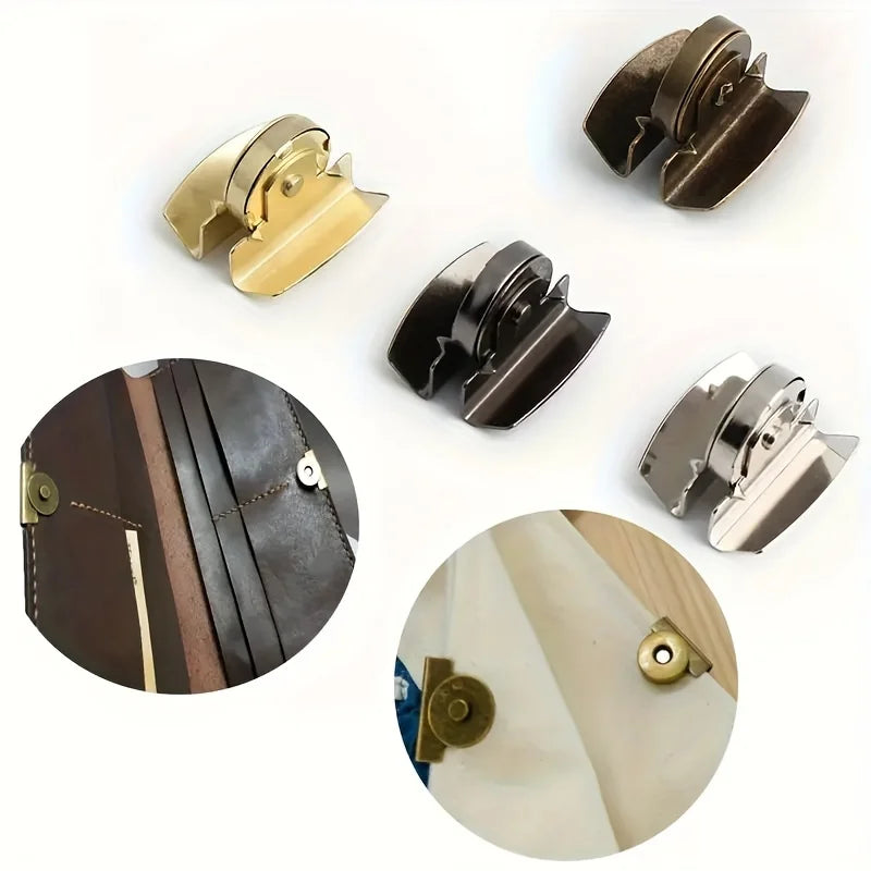 Magnetic Snap Closures 8-Piece Set for Bags and Hidden Fastening