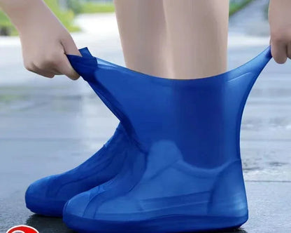 Waterproof Shoe Covers Reusable Rain Overshoes for Adults