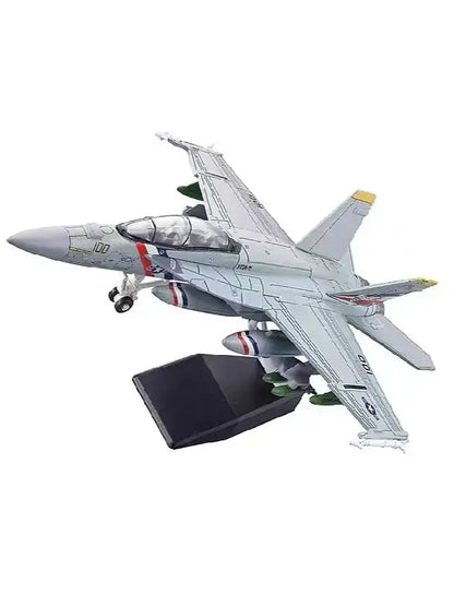 1:72 Scale F/A-18 Super Hornet Bounty Hunter VFA-2 Plastic Diecast Aircraft Model US Navy Fighter Jet Collectible Toy Gift