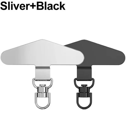 Phone Lanyard Patch – 360° Rotation Metal Tether Tab for Cell Phones