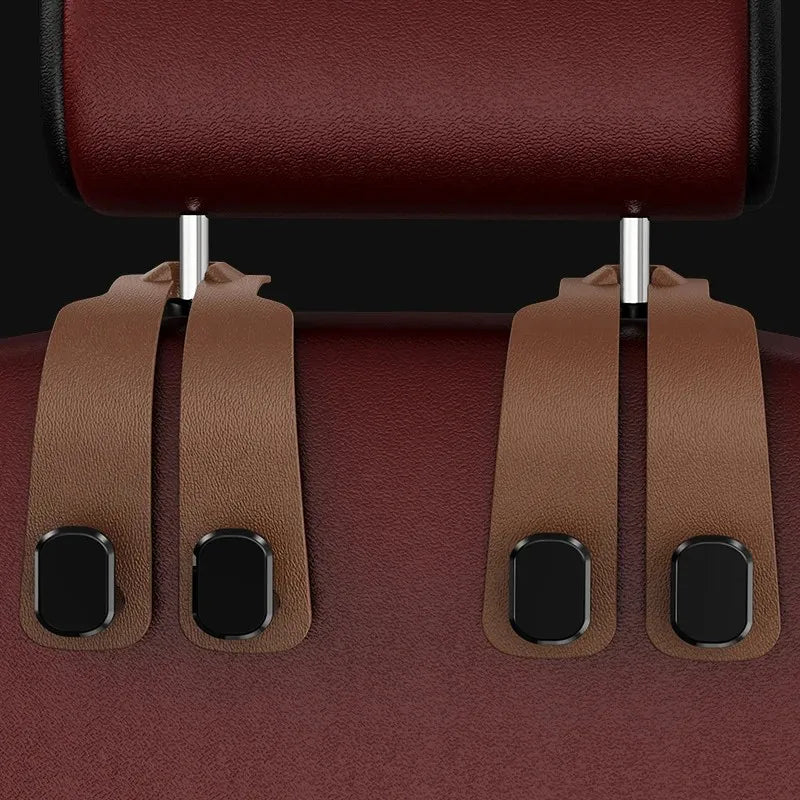 Car Headrest Hook – Universal Seatback Bag Holder
