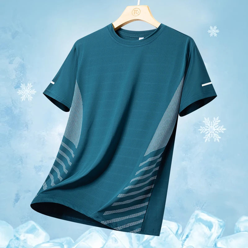 Men's Running Shirt – Quick Dry Breathable Sports T-Shirt