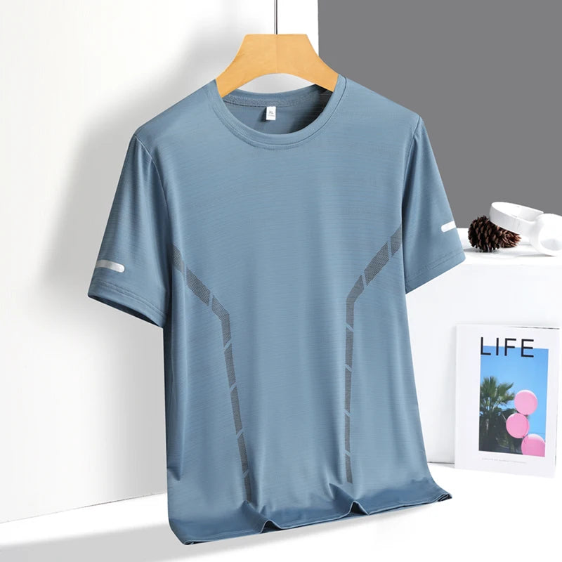 Men's Running Shirt – Quick Dry Breathable Sports T-Shirt