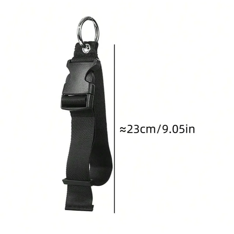 Luggage Backpack Strap with Release Buckle and Add-A-Bag Holder