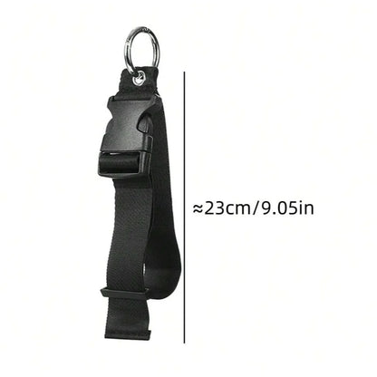Luggage Backpack Strap with Release Buckle and Add-A-Bag Holder