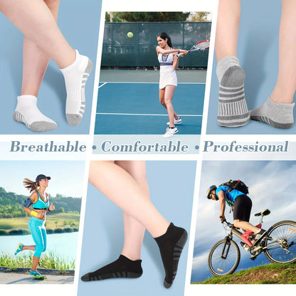 12 Pairs Men's Breathable Mesh Socks – Low Cut Sports & Casual Socks