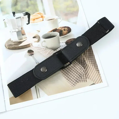 Buckle Free Belt Adjustable Elastic Waist Belt for Jeans and Pants