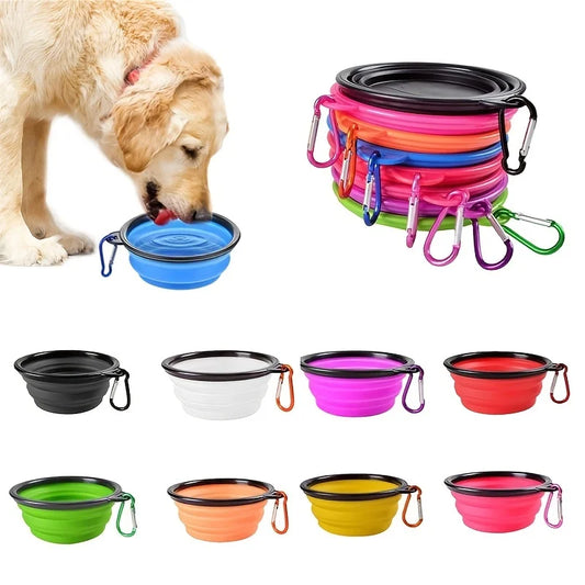 Collapsible Dog Bowl for Travel, Food and Water