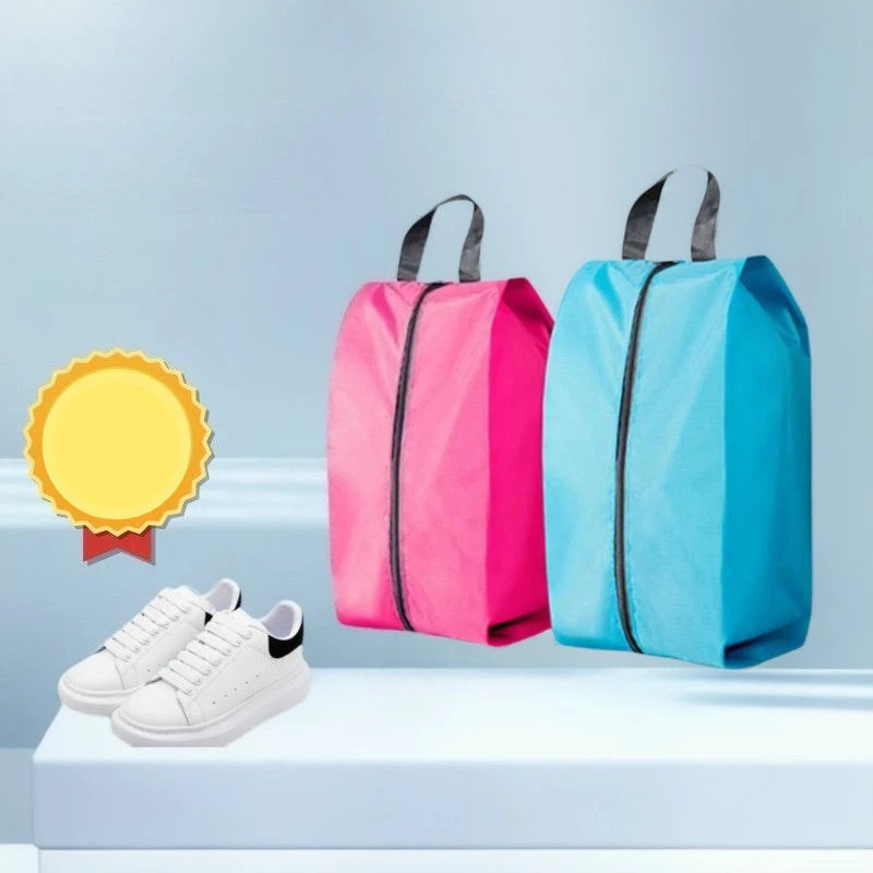 Travel Shoe Storage Bag – Waterproof Zipper Shoe Organizer Pouch
