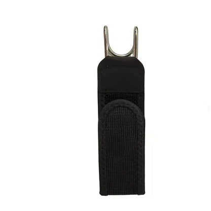 Adjustable Waistband Buckle with Elastic Strap and Metal Hooks