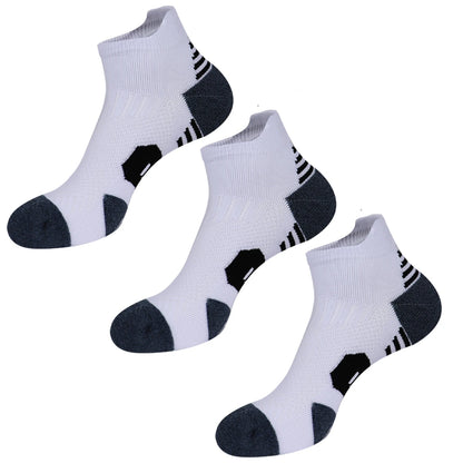 Non-Slip Sports Socks with Cushioned Bottom for Running & Basketball