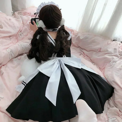 Maid Cosplay Cute Lolita Maid Costumes Women Lovely ostume Animation Show Japan Outfit Dress Plus Size Lolita