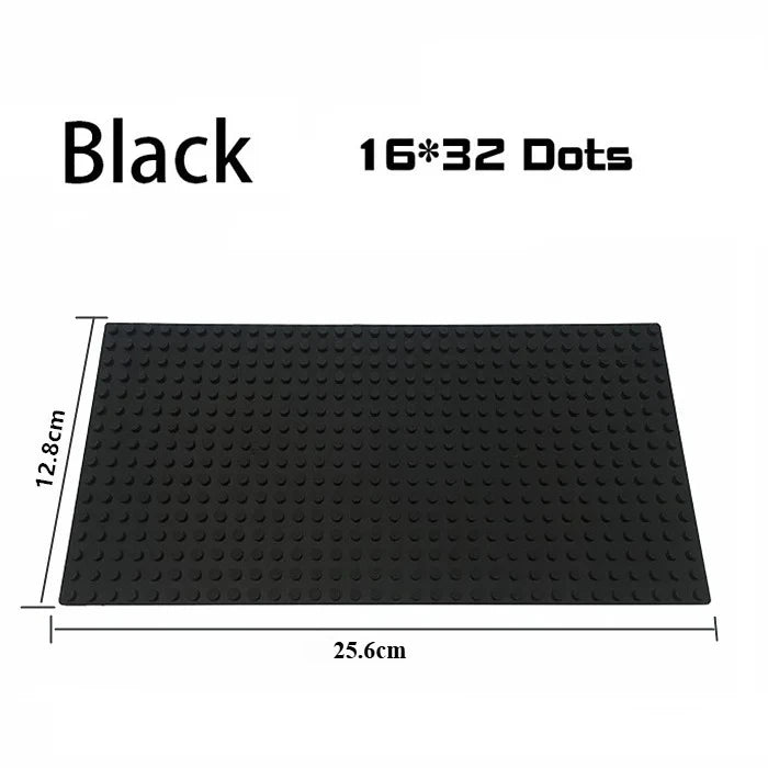 32x32x16x16 Dots Children DIY City Construction Base Plates  Plastic Splice Assembly Building Block Baseplate Entertainment Toys