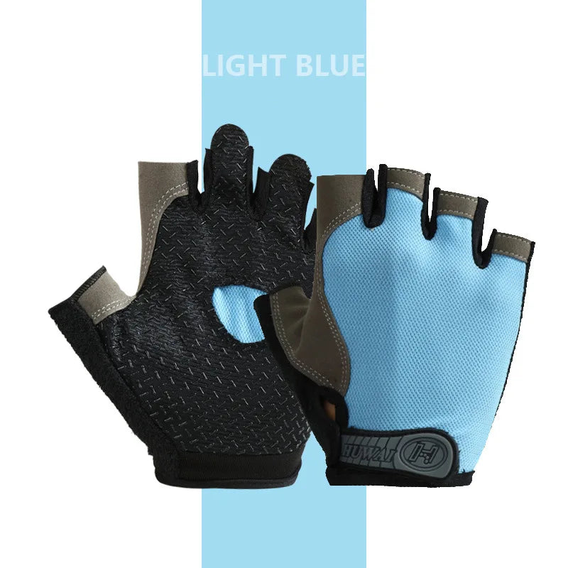 Fingerless Cycling Gloves for Gym, Bike and Outdoor Sports