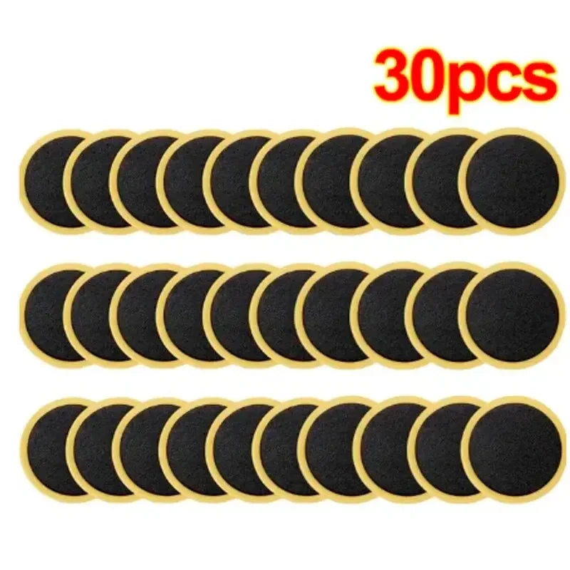 Bike Tire Repair Patches Glue-Free Quick Fix Puncture Patch Set