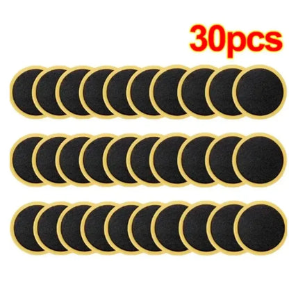 Bike Tire Repair Patches Glue-Free Quick Fix Puncture Patch Set