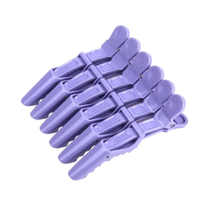 6PCS Alligator Hair Clips – Salon Hair Sectioning & Styling Clips