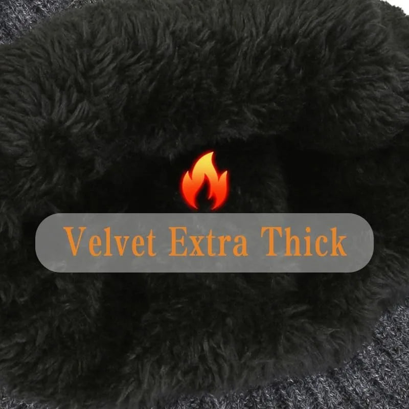 Winter Earflap Hat – Faux Fur Lined Peaked Cap for Outdoor Wear