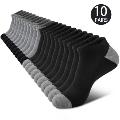 10 Pairs Women's Breathable Casual Socks for Everyday & Outdoor Wear