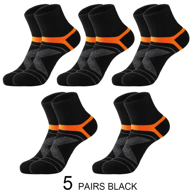 Men’s Sports Socks – 3 Pairs Hiking Running Basketball Socks