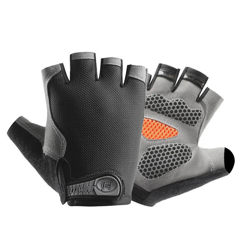 Fingerless Cycling Gloves for Gym, Bike and Outdoor Sports