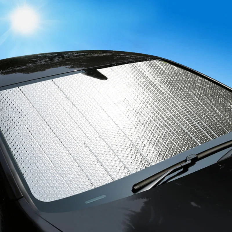 Car Windshield Sun Shade for Snow, Ice and UV Protection