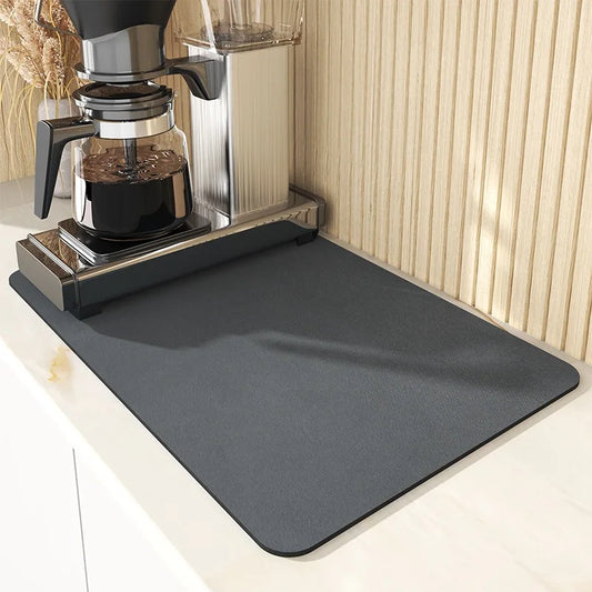Kitchen Drying Mat – Large Absorbent Quick Dry Pad for Counters