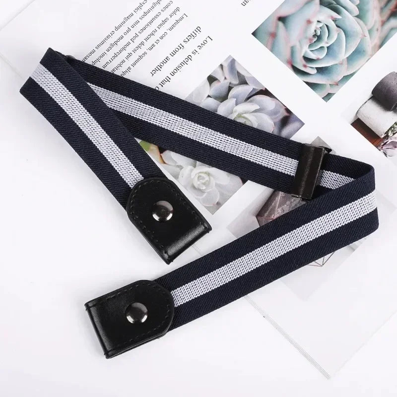 Buckle Free Belt Adjustable Elastic Waist Belt for Jeans and Pants
