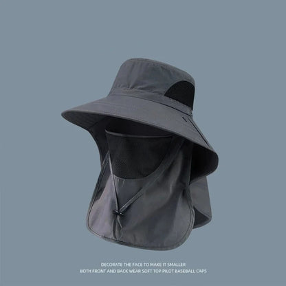 Sun Hat with Neck Flap for Fishing, Hiking & Outdoor Activities