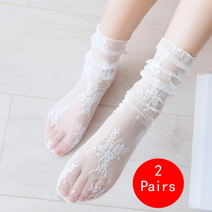 Women’s Lace Ankle Socks