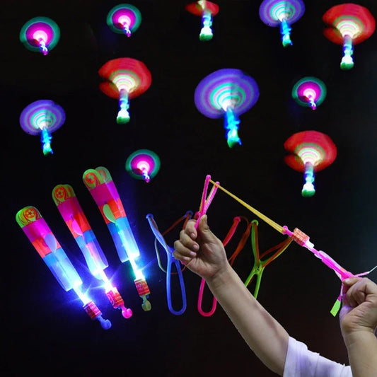LED Flying Toy – Flashing Light-Up Party Toy
