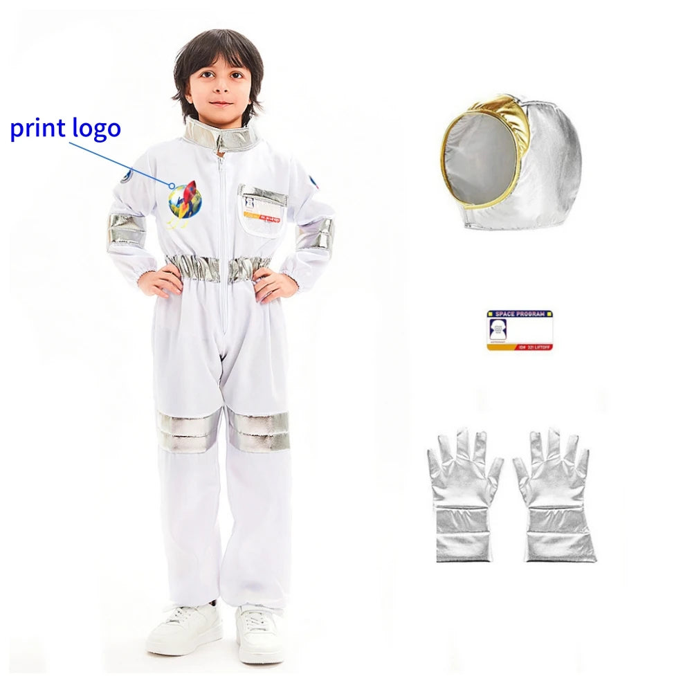 Astronaut Costume – Kids Space Jumpsuit for Halloween & Parties