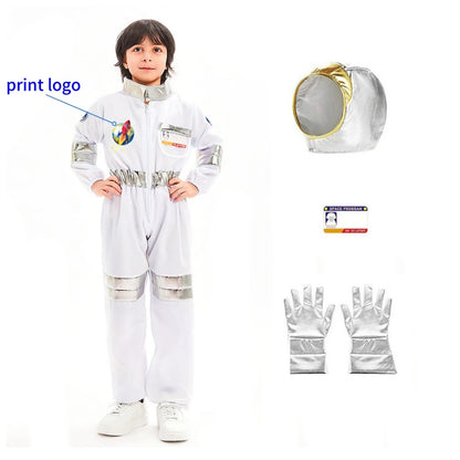 Astronaut Costume – Kids Space Jumpsuit for Halloween & Parties