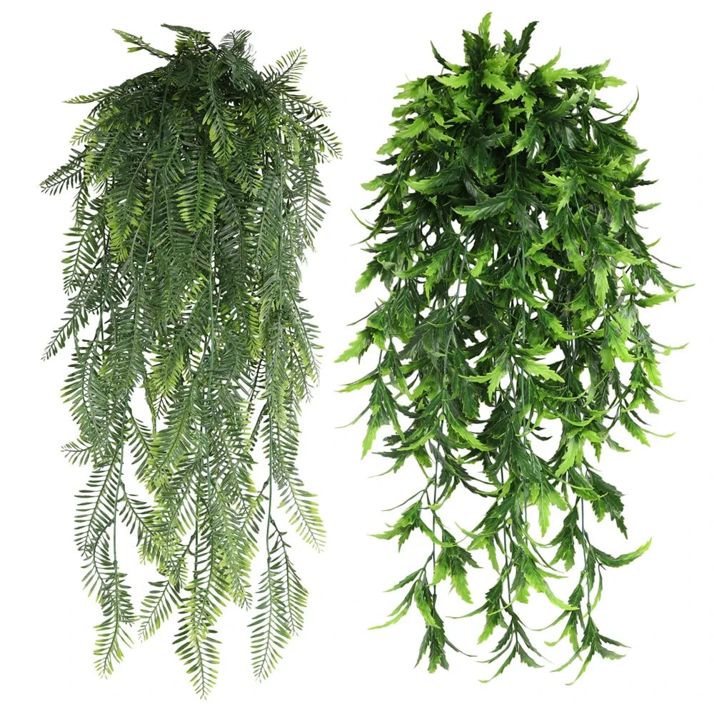 Artificial Fern Vine – Hanging Greenery for Home & Party Decor
