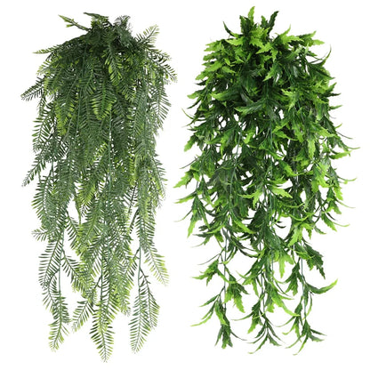 Artificial Fern Vine – Hanging Greenery for Home & Party Decor